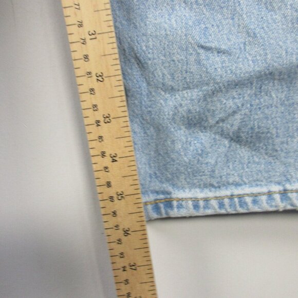 Levi's 559 Men's Relaxed Straight Leg Jeans 36 Blue Cotton Light Wash Denim 876 - Picture 12 of 13